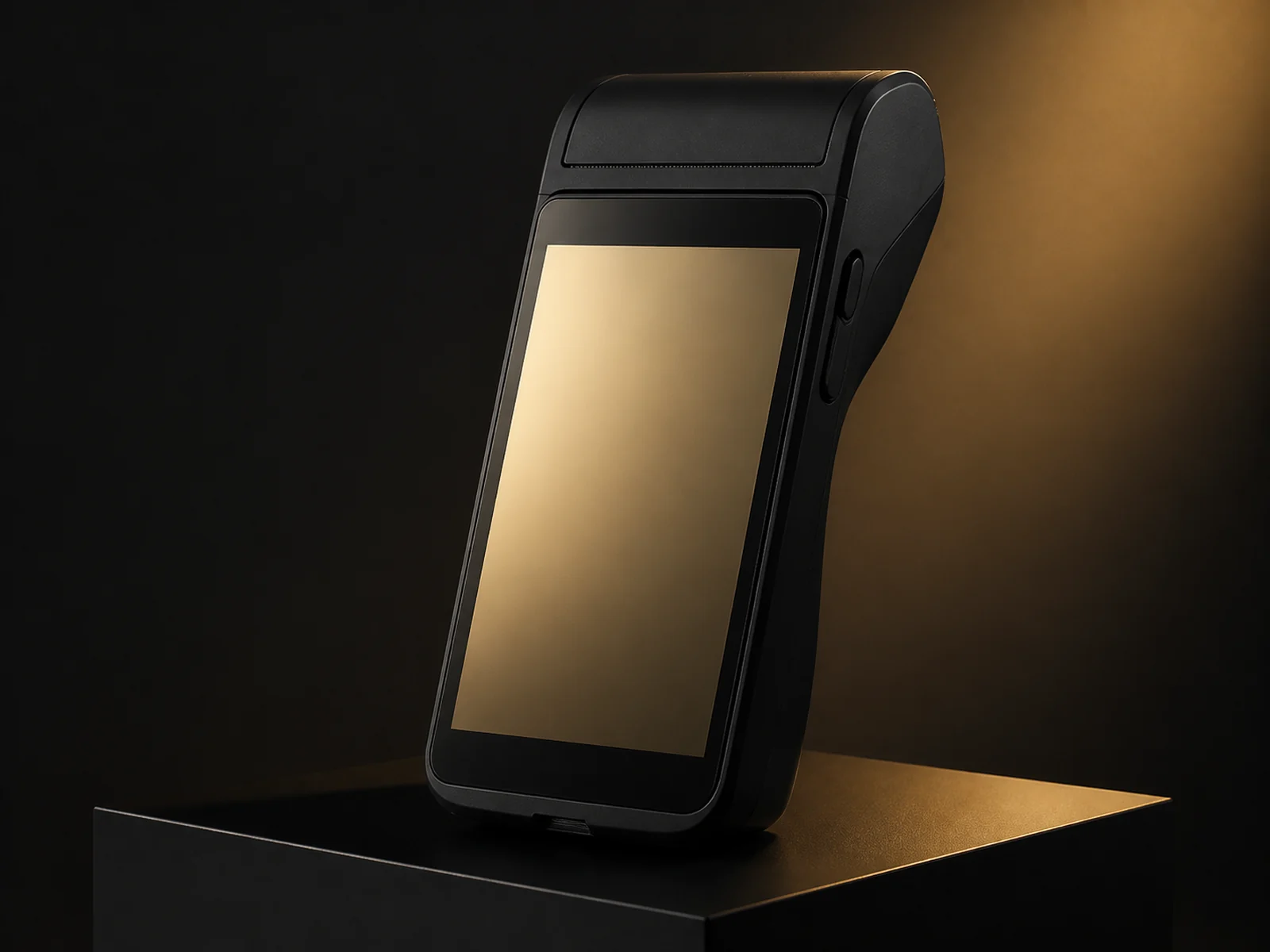 Illustration d'un terminal SmartPOS Android Saint Barth Monetik